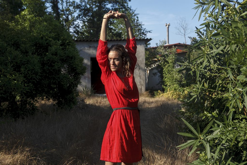 Private villa in north of Iran. Ava, 29 years old: "let the wind blow through my hair" she said . June 2016.